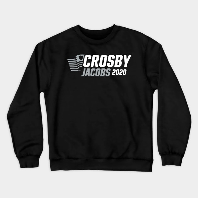 Maxx Crosby Josh Jacobs 2020 Election Raiders Crewneck Sweatshirt by fatdesigner